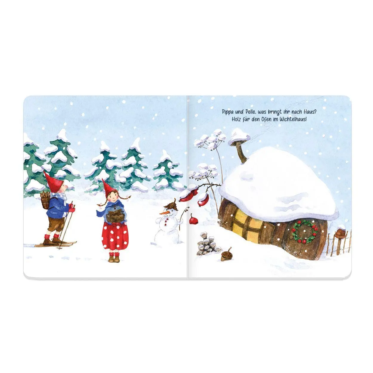 Bild: 9783911060974 | Weihnachten bei Pippa und Pelle | Daniela Drescher | Buch | 12 S.