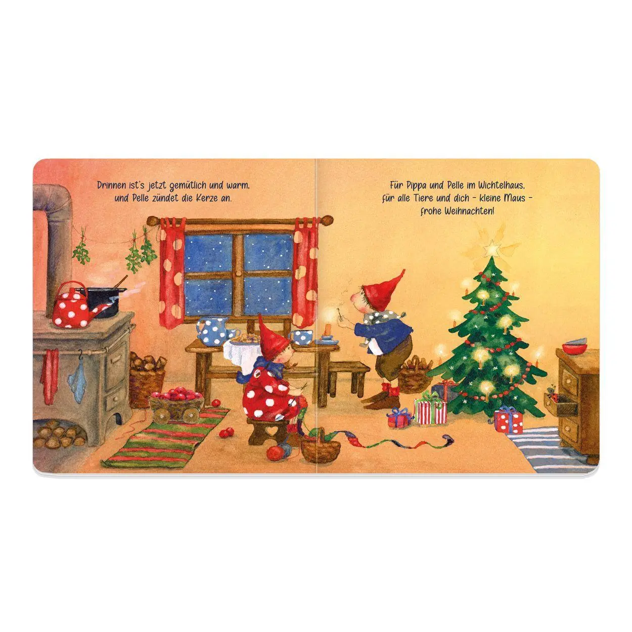 Bild: 9783911060974 | Weihnachten bei Pippa und Pelle | Daniela Drescher | Buch | 12 S.