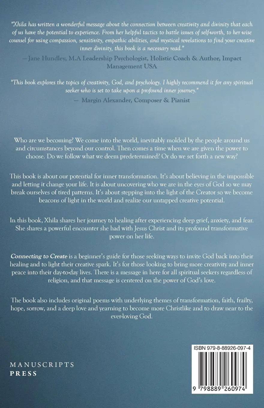 Rückseite: 9798889260974 | Connecting to Create | The Transformative Power of Divine Love | Buch