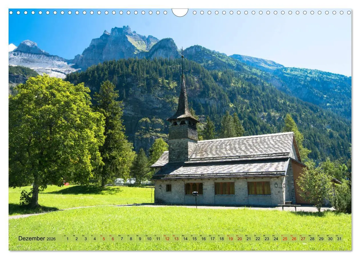 Bild: 9783457851074 | Alpentraum Kandersteg (Wandkalender 2026 DIN A3 quer), CALVENDO...