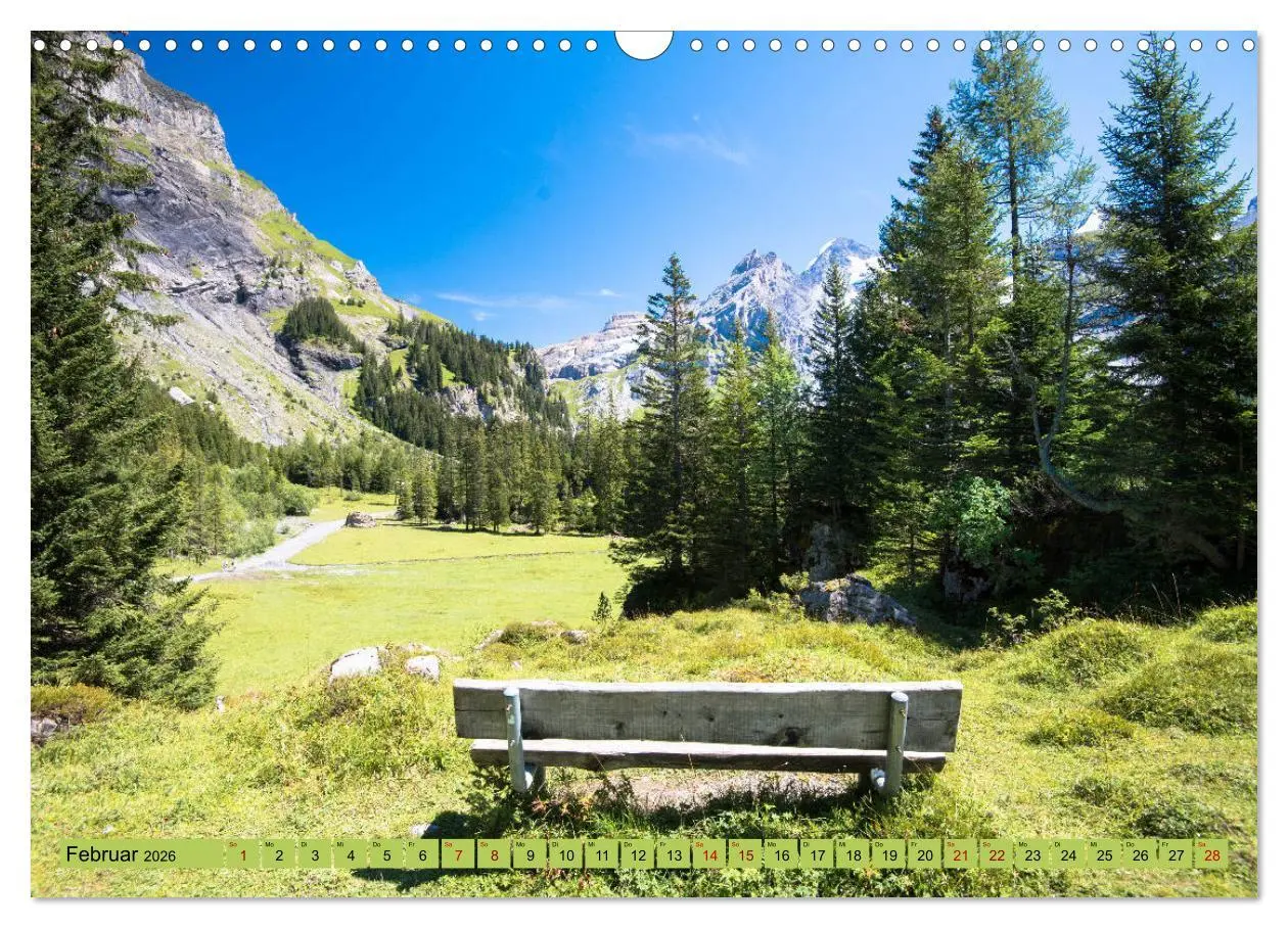 Bild: 9783457851074 | Alpentraum Kandersteg (Wandkalender 2026 DIN A3 quer), CALVENDO...