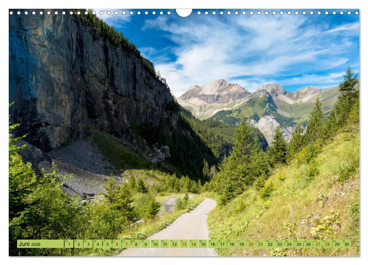 Bild: 9783457851074 | Alpentraum Kandersteg (Wandkalender 2026 DIN A3 quer), CALVENDO...