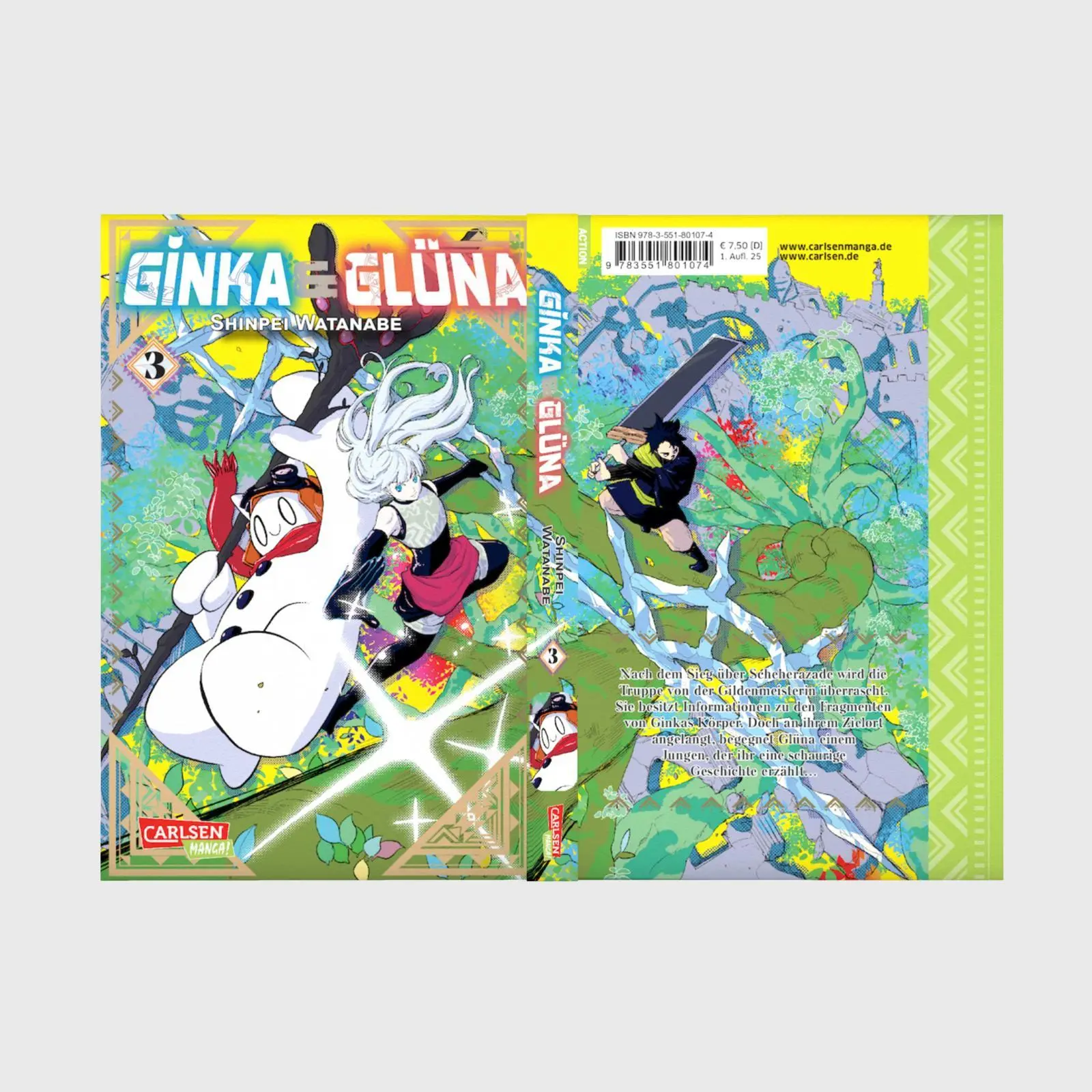 Bild: 9783551801074 | Ginka und Glüna 3 | Shinpei Watanabe | Taschenbuch | Ginka und Glüna