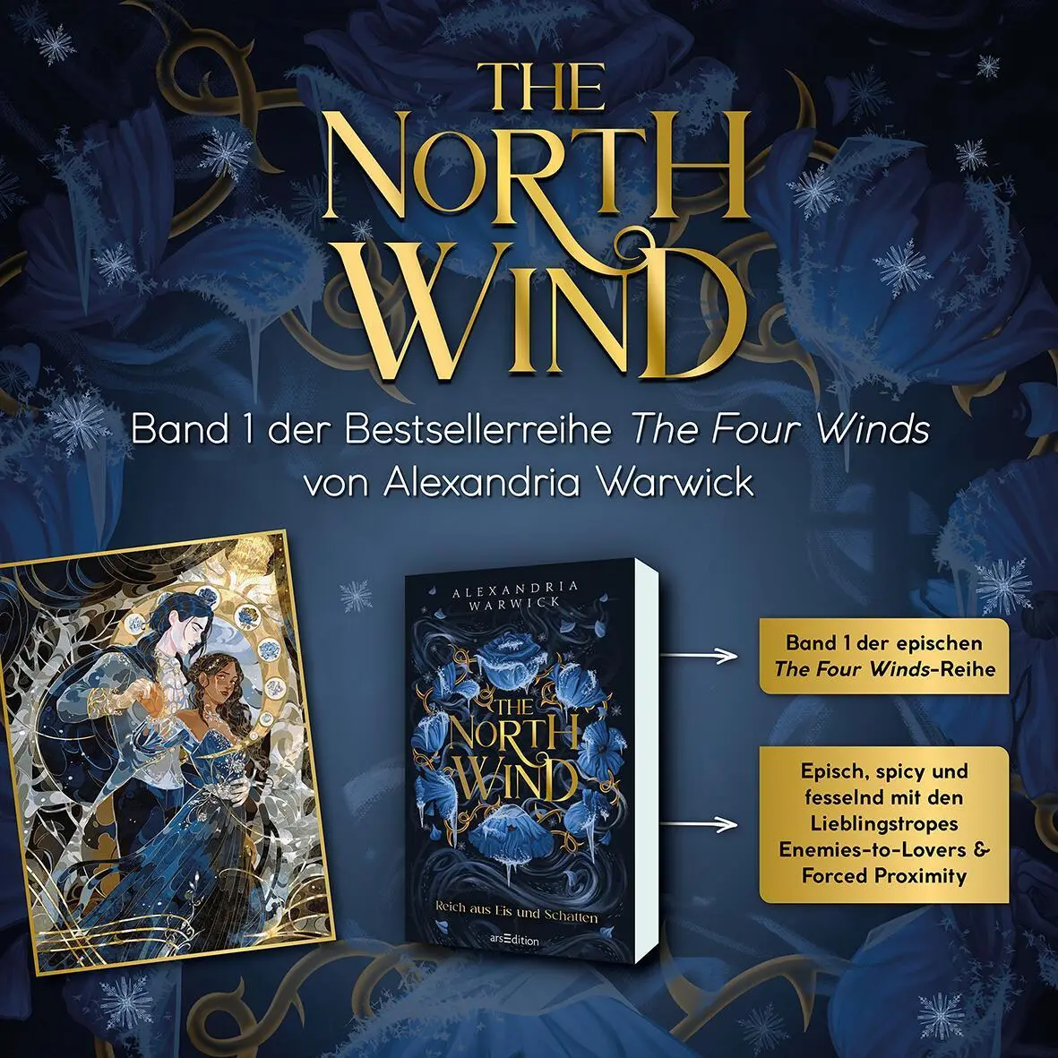 Bild: 9783845861074 | The North Wind - Reich aus Eis und Schatten (The Four Winds 1) | Buch