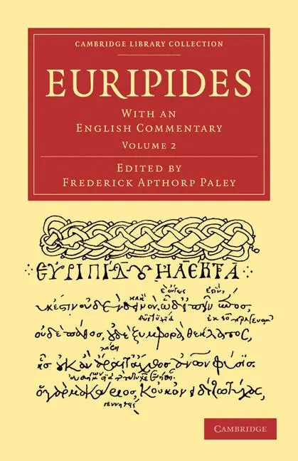 Cover: 9781108011174 | Euripides - Volume 2 | Euripides | Taschenbuch | Griechisch (bis 1453)