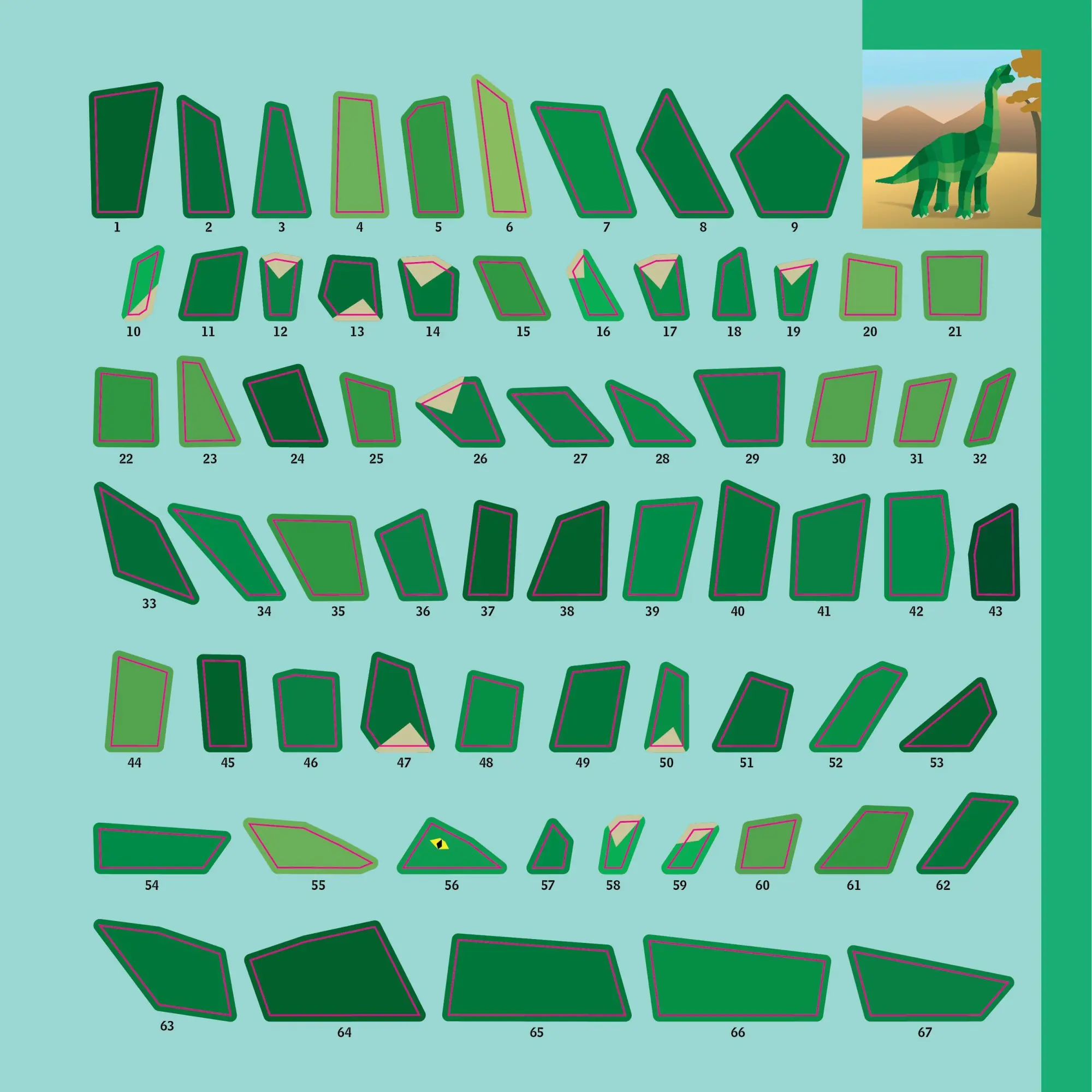 Bild: 9781523511174 | Paint by Sticker Kids: Dinosaurs | Workman Publishing | Taschenbuch