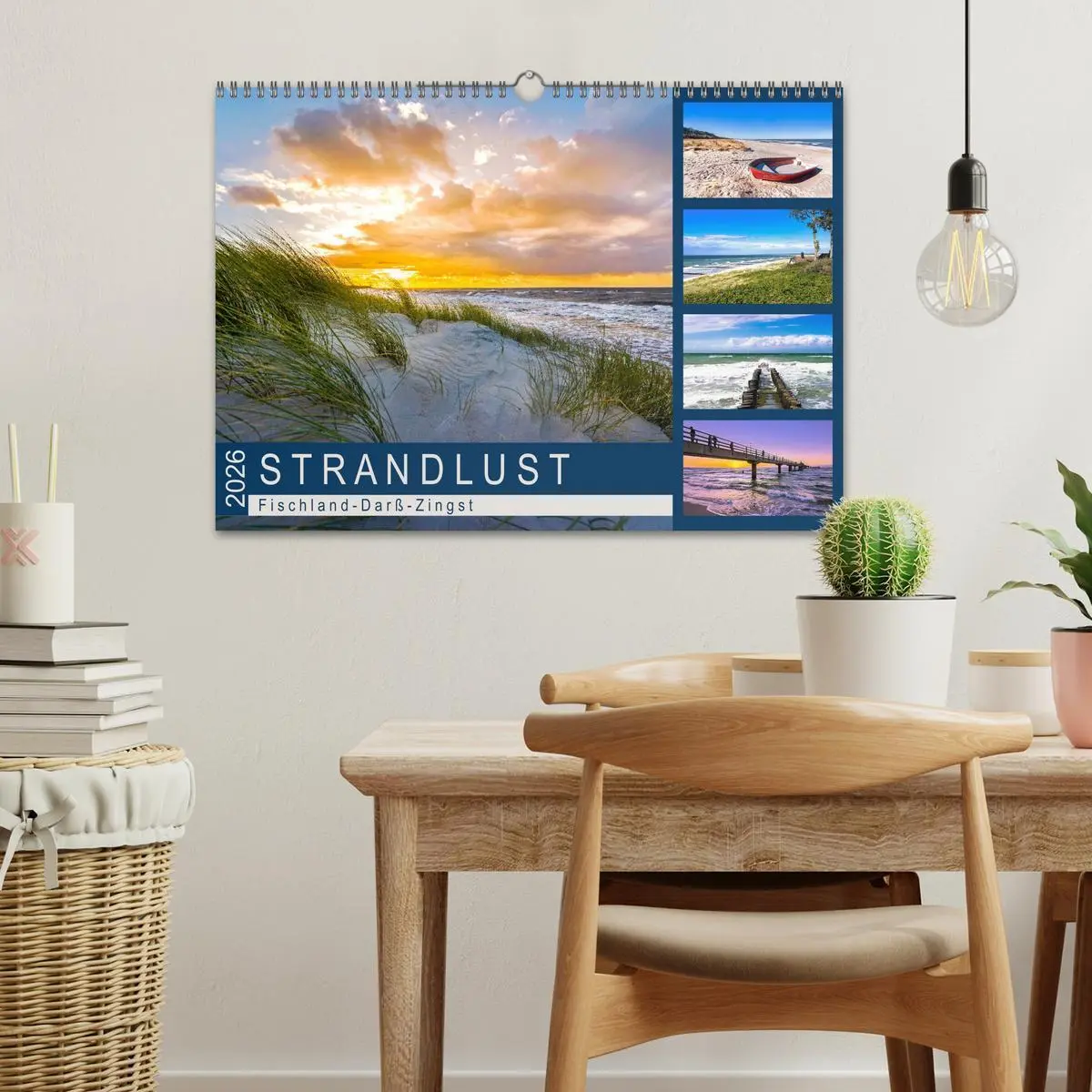 Bild: 9783457841174 | STRANDLUST: Fischland-Darß-Zingst (Wandkalender 2026 DIN A3 quer),...