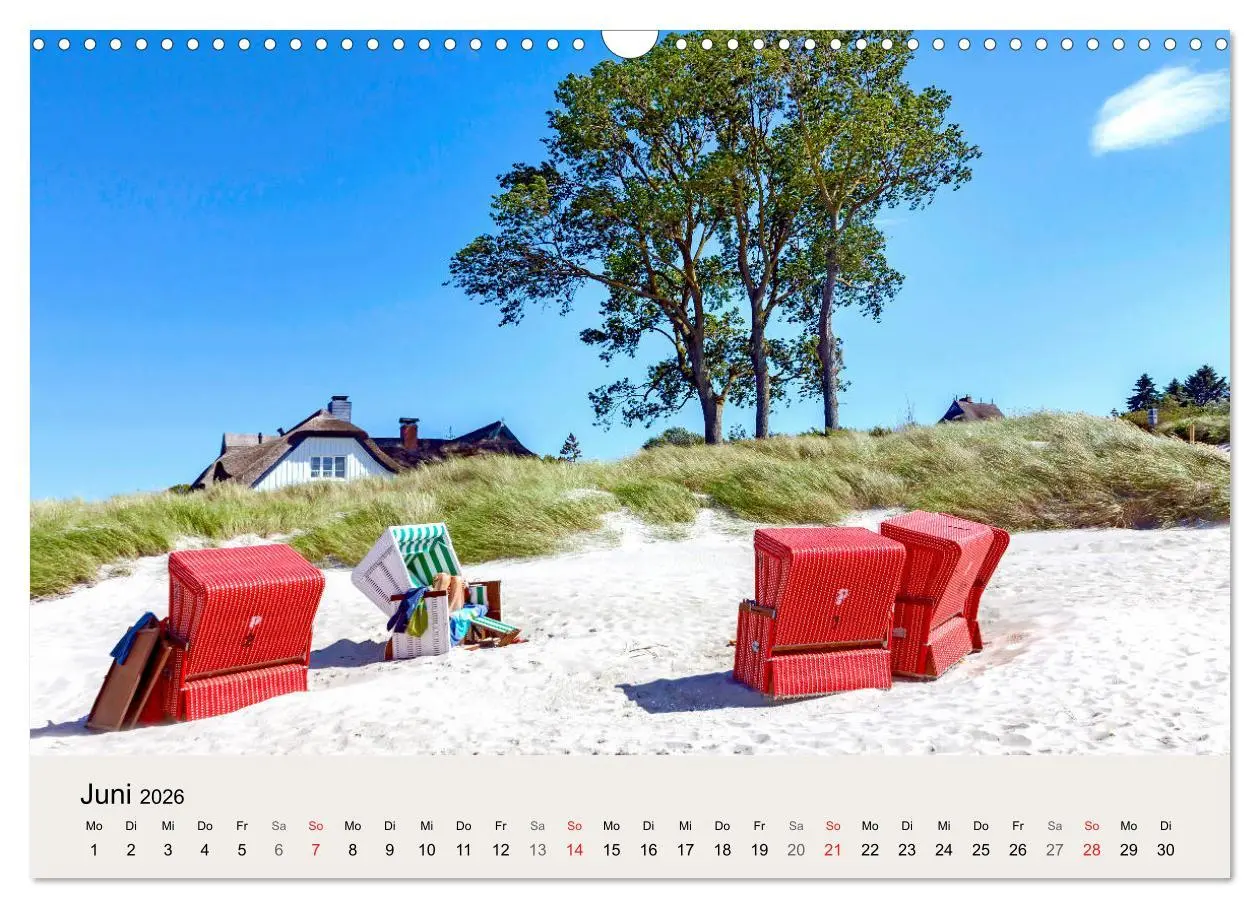 Bild: 9783457841174 | STRANDLUST: Fischland-Darß-Zingst (Wandkalender 2026 DIN A3 quer),...