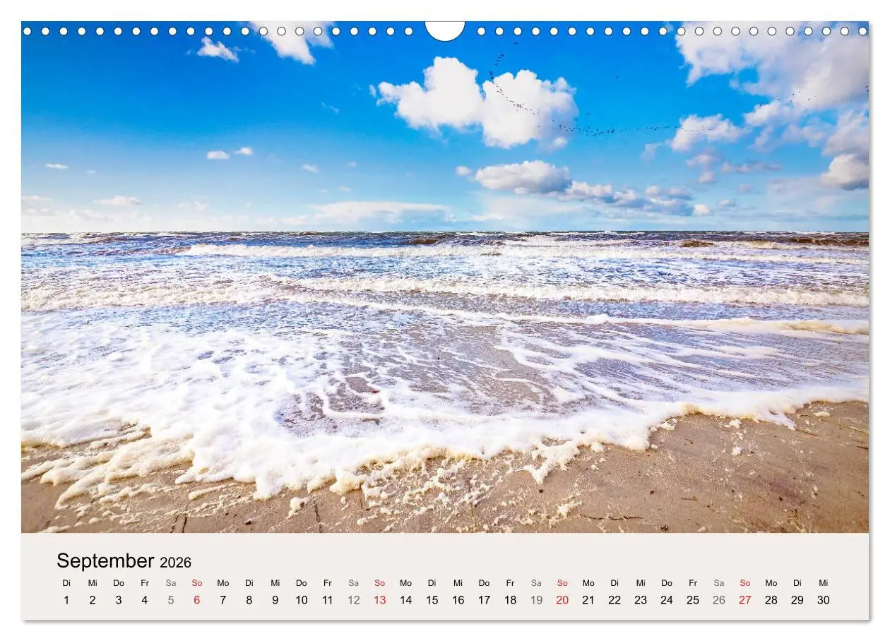 Bild: 9783457841174 | STRANDLUST: Fischland-Darß-Zingst (Wandkalender 2026 DIN A3 quer),...