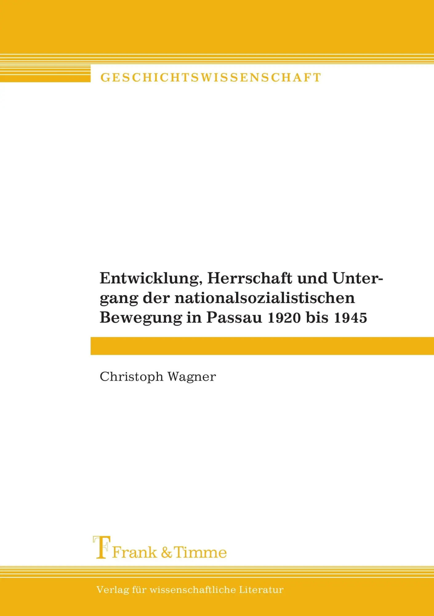 Cover: 9783865961174 | Entwicklung, Herrschaft und Untergang der nationalsozialistischen...