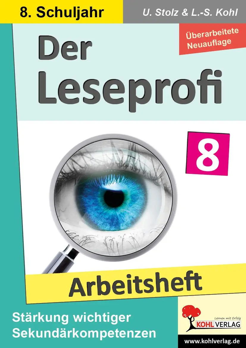 Cover: 9783988411174 | Der Leseprofi / Arbeitsheft - Fit durch Lesetraining / Klasse 8 | Buch