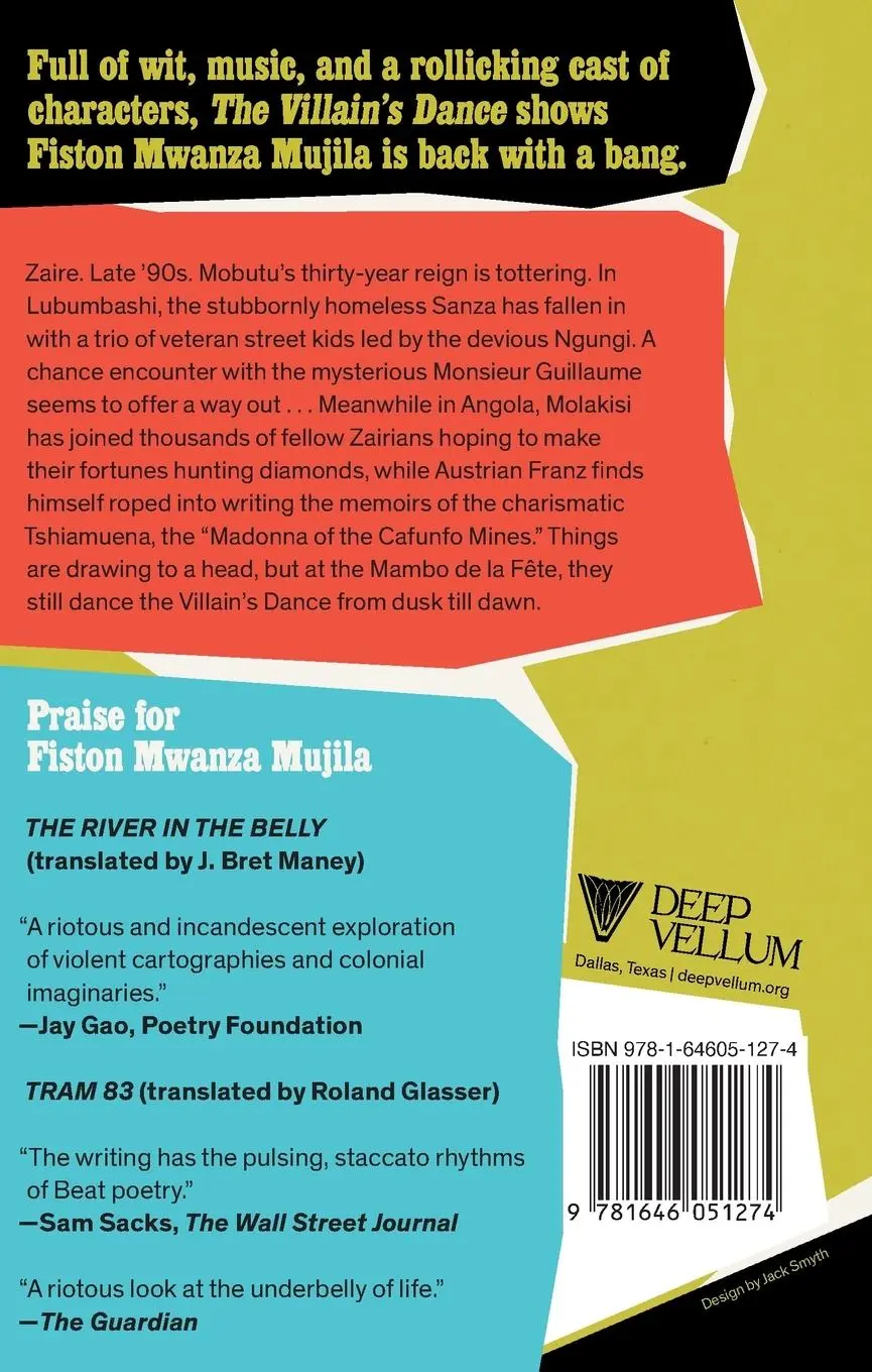 Rückseite: 9781646051274 | The Villain's Dance | Fiston Mwanza Mujila | Taschenbuch | Englisch