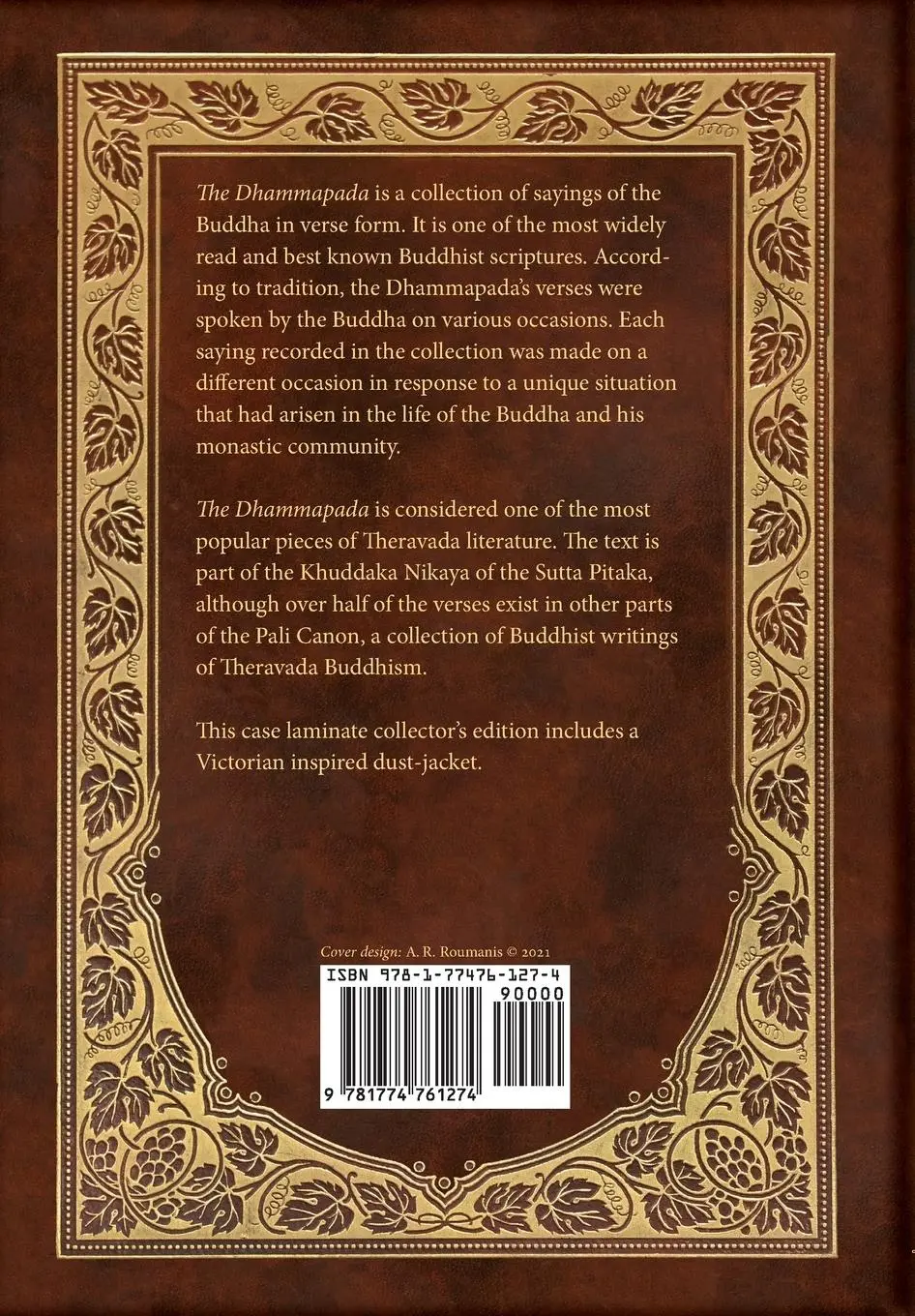 Rückseite: 9781774761274 | The Dhammapada (Royal Collector's Edition) (Case Laminate Hardcover...