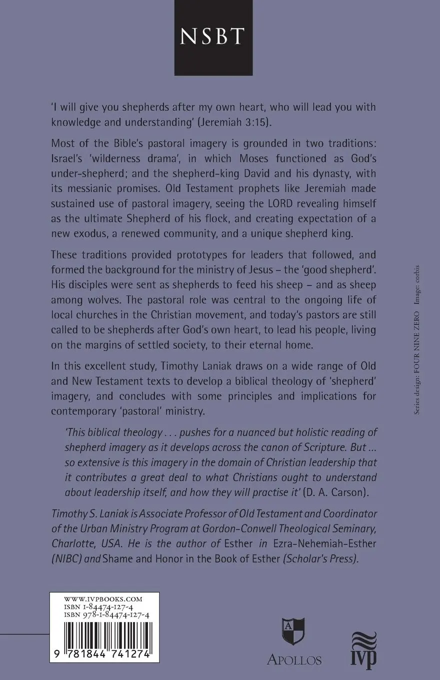 Rückseite: 9781844741274 | Shepherds after my own heart | Timothy S Laniak | Taschenbuch | 2006