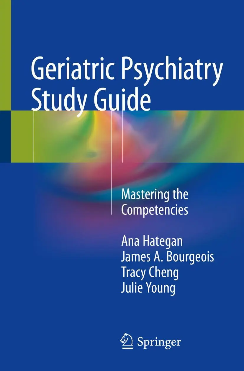 Cover: 9783319771274 | Geriatric Psychiatry Study Guide | Mastering the Competencies | Buch