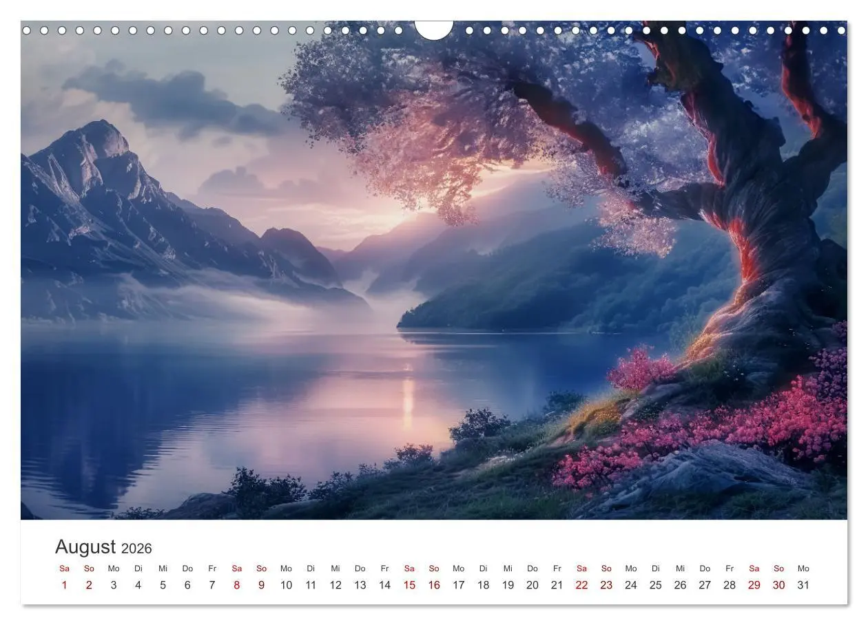 Bild: 9783457451274 | Anime - Welten: Eine Reise durch verträumte Welten (Wandkalender...