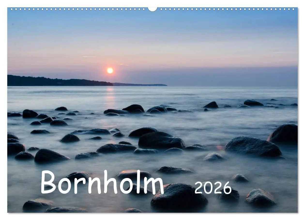 Cover: 9783516161274 | Bornholm (Wandkalender 2026 DIN A2 quer), CALVENDO Monatskalender | de