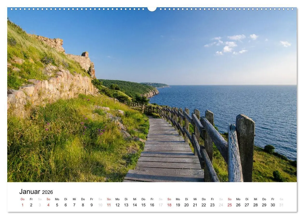 Bild: 9783516161274 | Bornholm (Wandkalender 2026 DIN A2 quer), CALVENDO Monatskalender | de