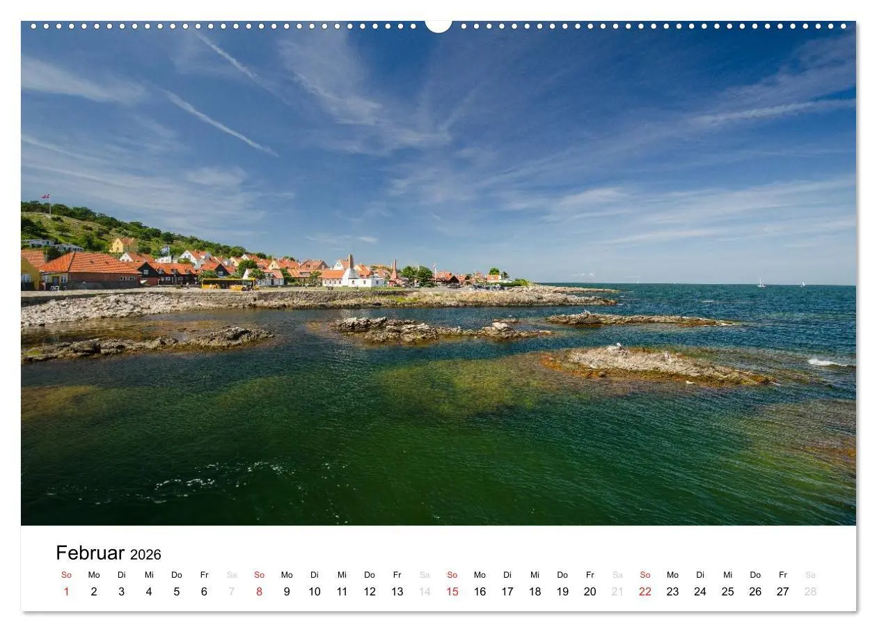 Bild: 9783516161274 | Bornholm (Wandkalender 2026 DIN A2 quer), CALVENDO Monatskalender | de