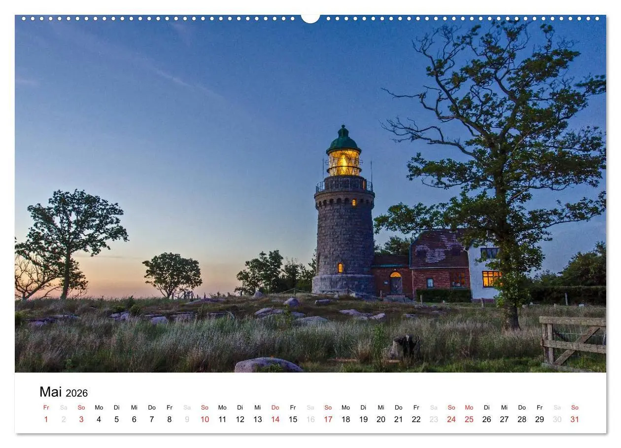 Bild: 9783516161274 | Bornholm (Wandkalender 2026 DIN A2 quer), CALVENDO Monatskalender | de