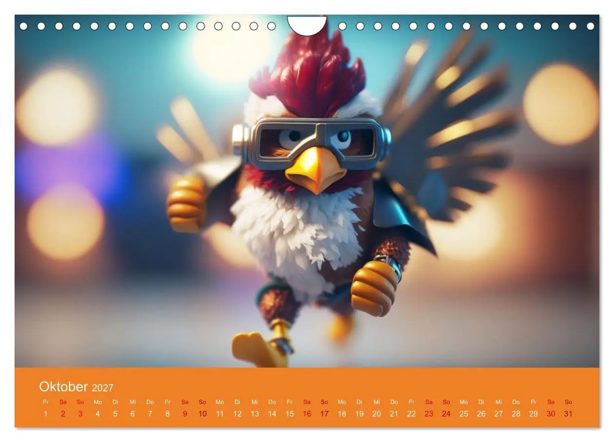 Bild: 9783569321274 | Hühner im Rampenlicht Ein Kalender voller tierischer Fotostars...