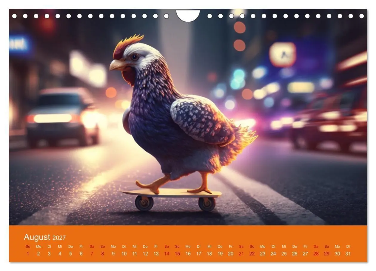Bild: 9783569321274 | Hühner im Rampenlicht Ein Kalender voller tierischer Fotostars...