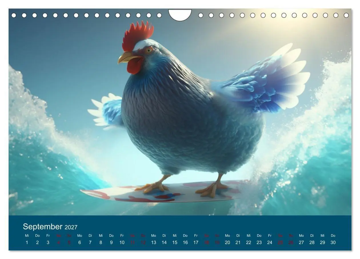 Bild: 9783569321274 | Hühner im Rampenlicht Ein Kalender voller tierischer Fotostars...