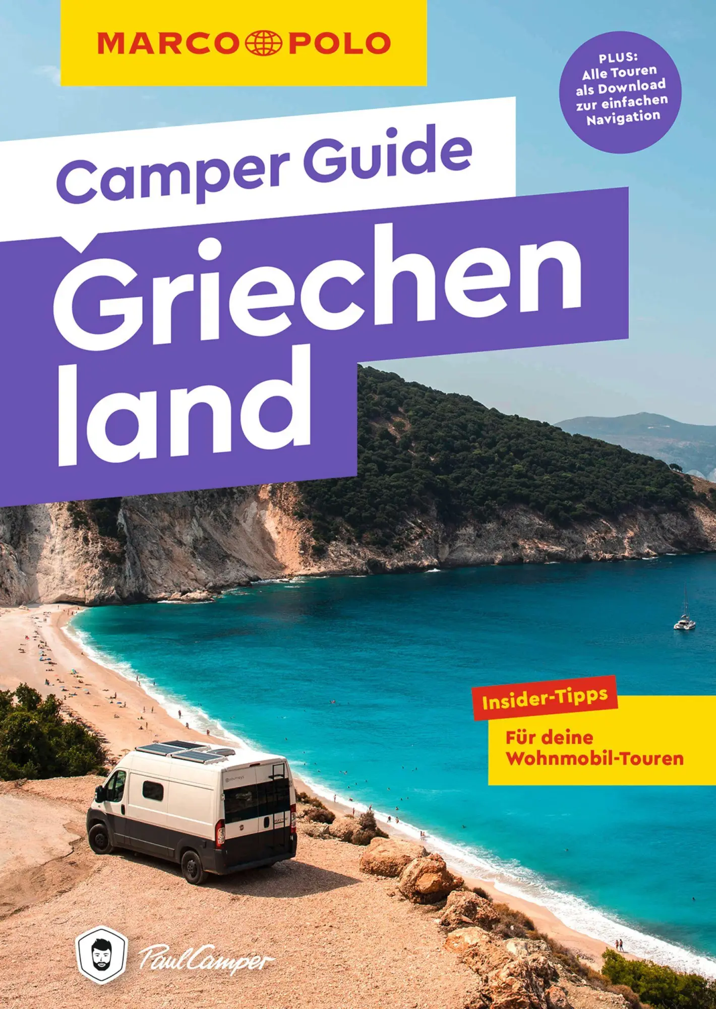 Cover: 9783575021274 | MARCO POLO Camper Guide Griechenland | Laura Lackas (u. a.) | Buch