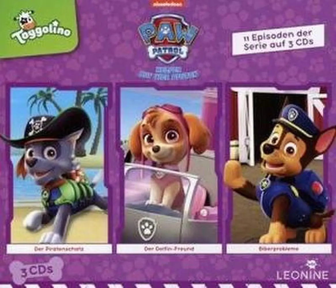 Cover: 4061229091374 | PAW Patrol Hörspielbox. Box.5, 3 Audio-CDs | Various | Audio-CD | 2021