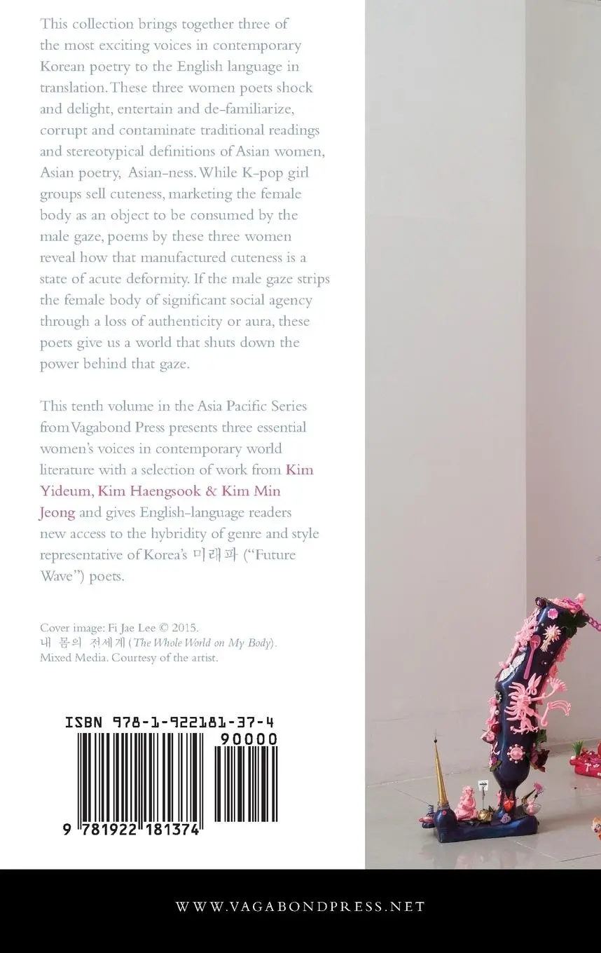 Rückseite: 9781922181374 | Poems of Kim Yideum, Kim Haengsook &amp; Kim Min Jeong | Kim (u. a.)