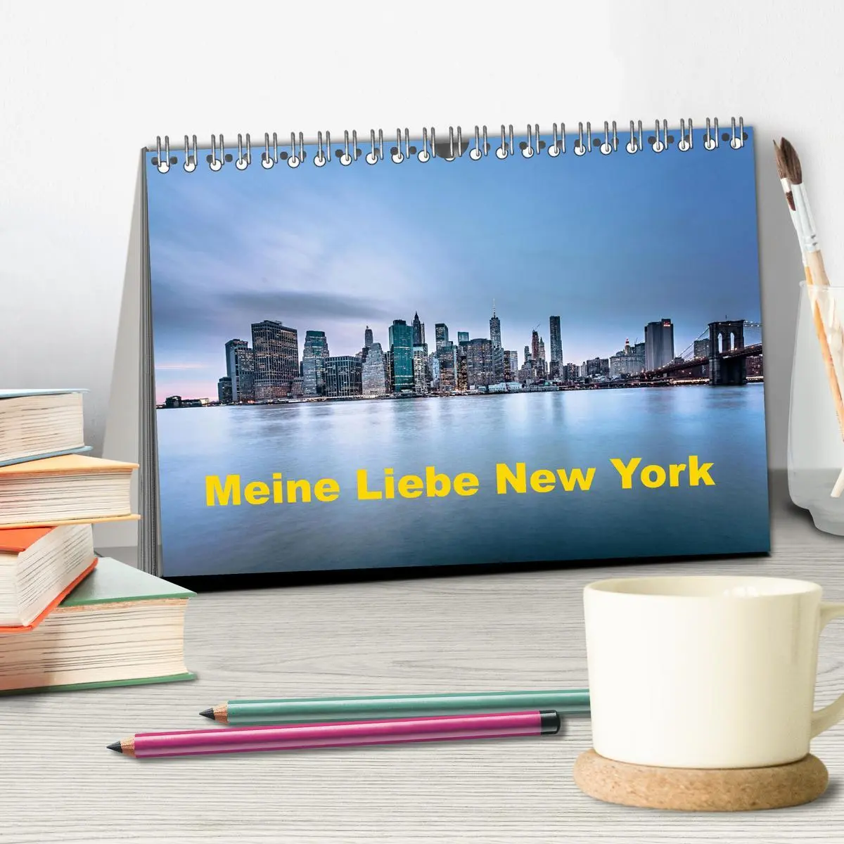 Bild: 9783457441374 | Meine Liebe New York (Tischkalender 2026 DIN A5 quer), CALVENDO...