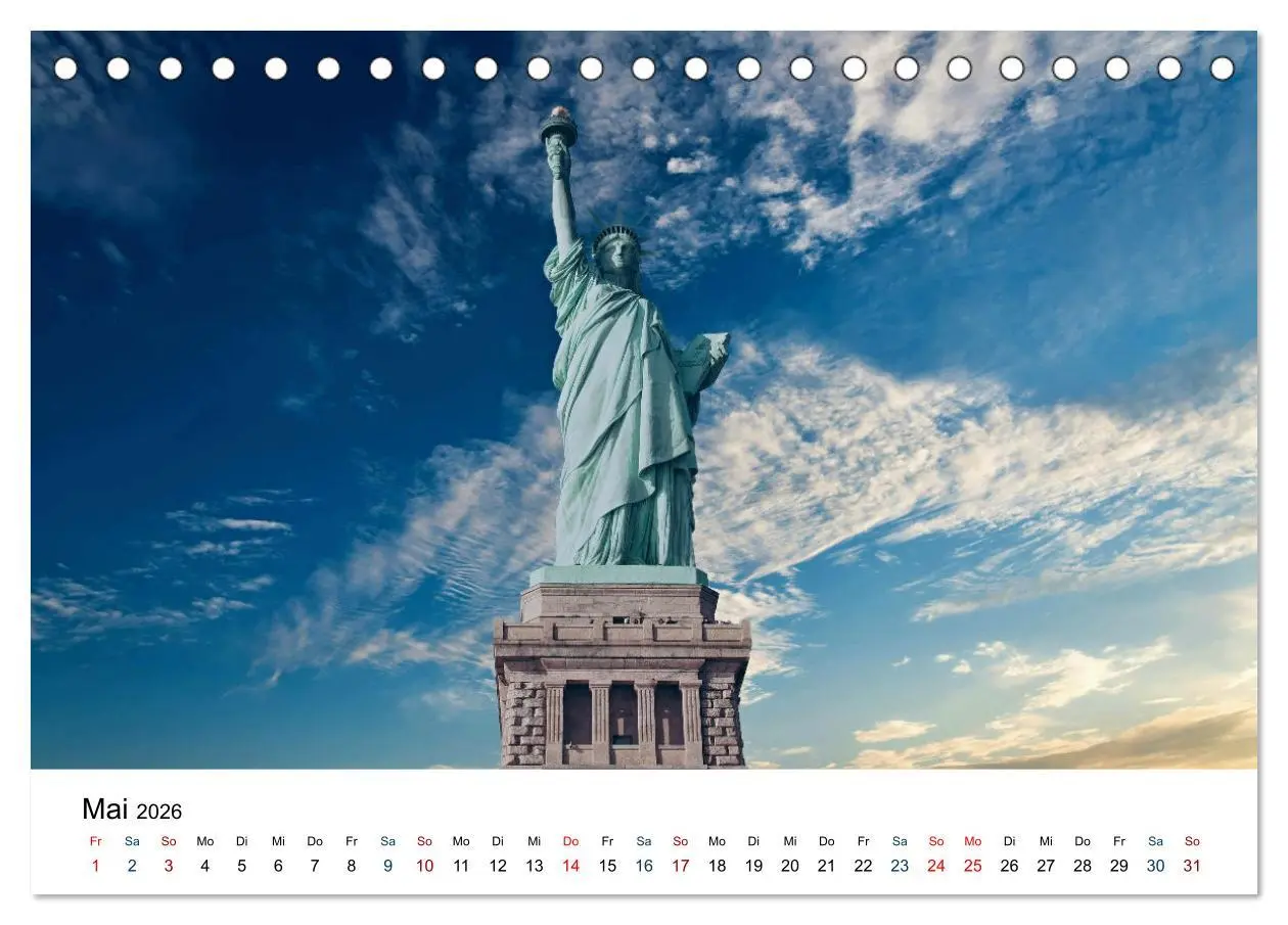 Bild: 9783457441374 | Meine Liebe New York (Tischkalender 2026 DIN A5 quer), CALVENDO...