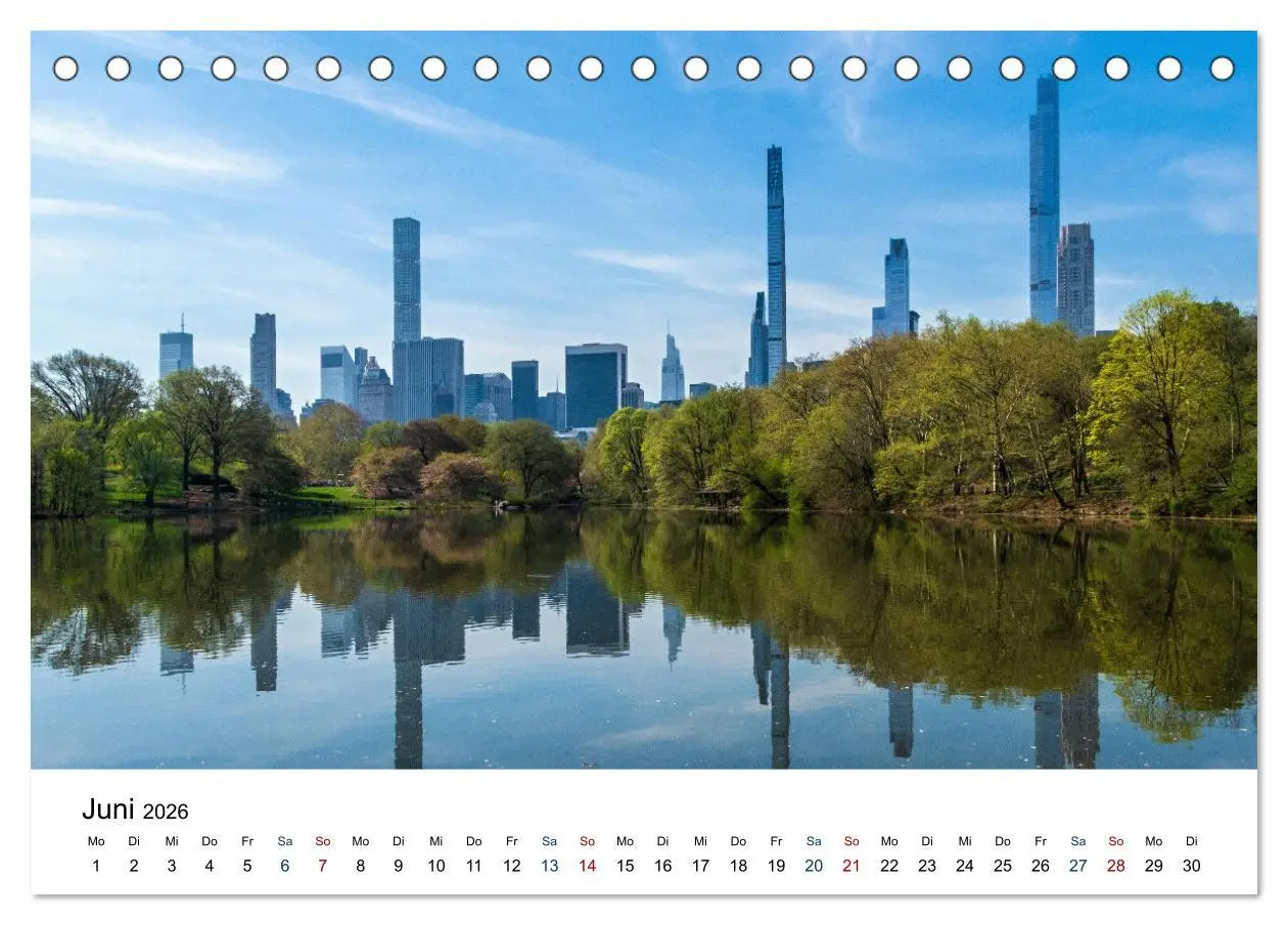 Bild: 9783457441374 | Meine Liebe New York (Tischkalender 2026 DIN A5 quer), CALVENDO...