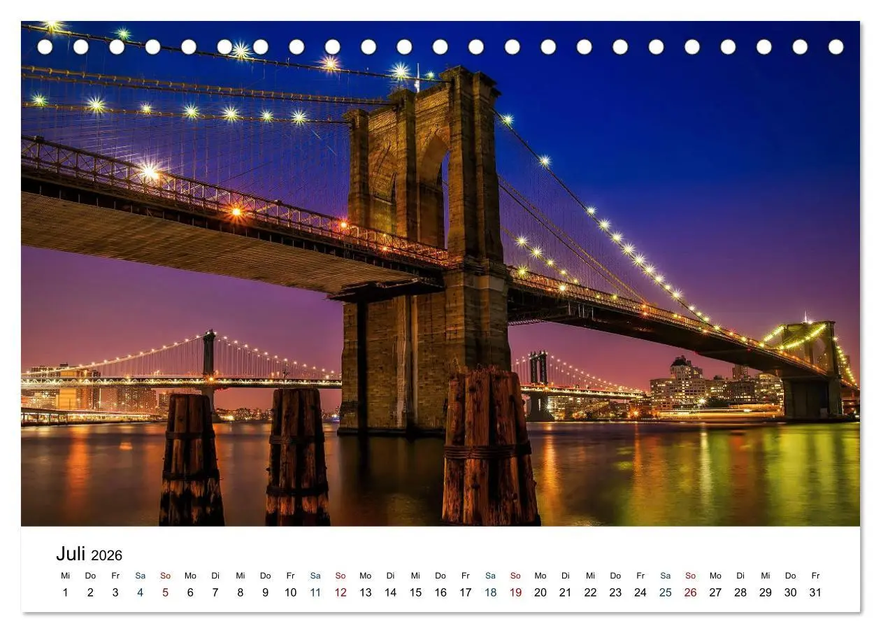Bild: 9783457441374 | Meine Liebe New York (Tischkalender 2026 DIN A5 quer), CALVENDO...