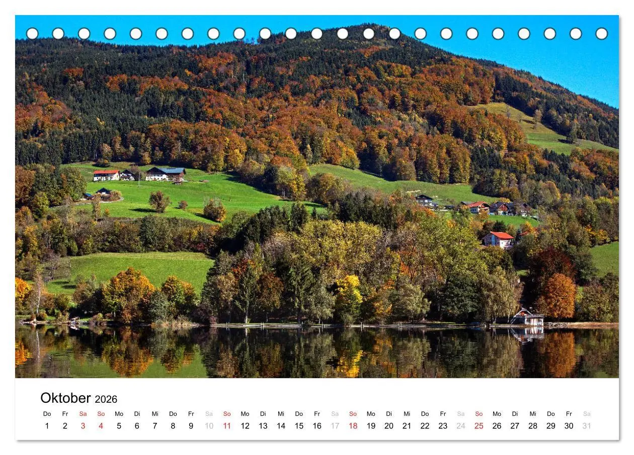 Bild: 9783457821374 | Zauberhaftes Mondseeland (Tischkalender 2026 DIN A5 quer), CALVENDO...