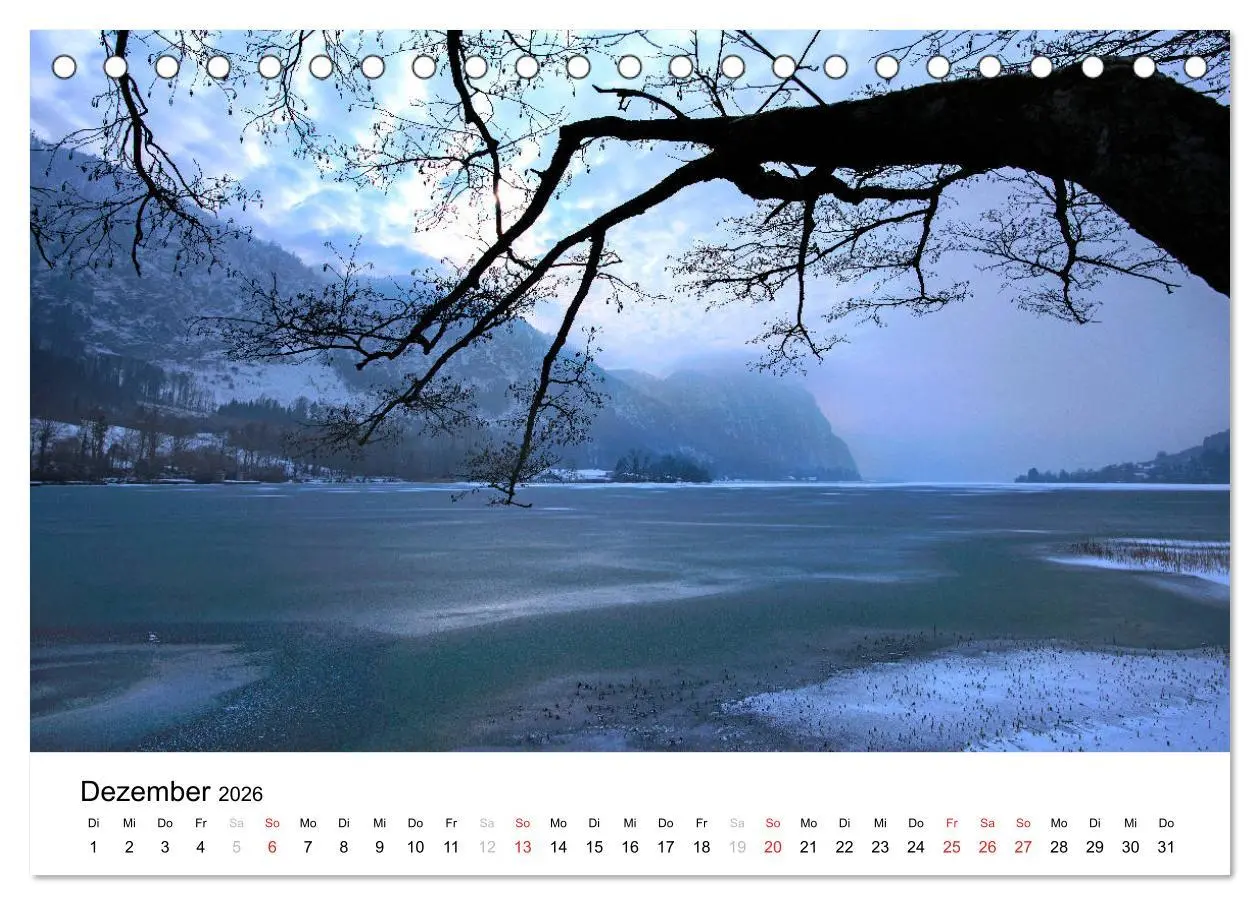 Bild: 9783457821374 | Zauberhaftes Mondseeland (Tischkalender 2026 DIN A5 quer), CALVENDO...