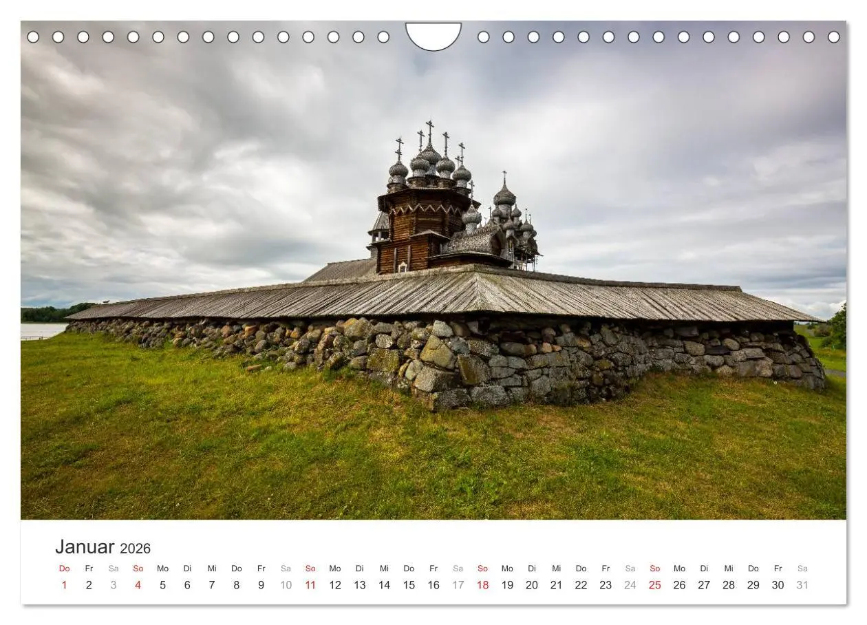 Bild: 9783457991374 | Russlands Norden 2026 (Wandkalender 2026 DIN A4 quer), CALVENDO...