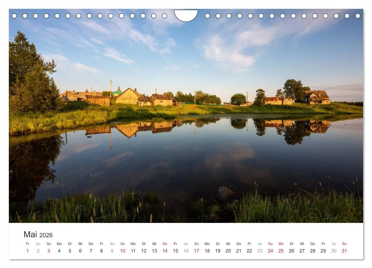 Bild: 9783457991374 | Russlands Norden 2026 (Wandkalender 2026 DIN A4 quer), CALVENDO...