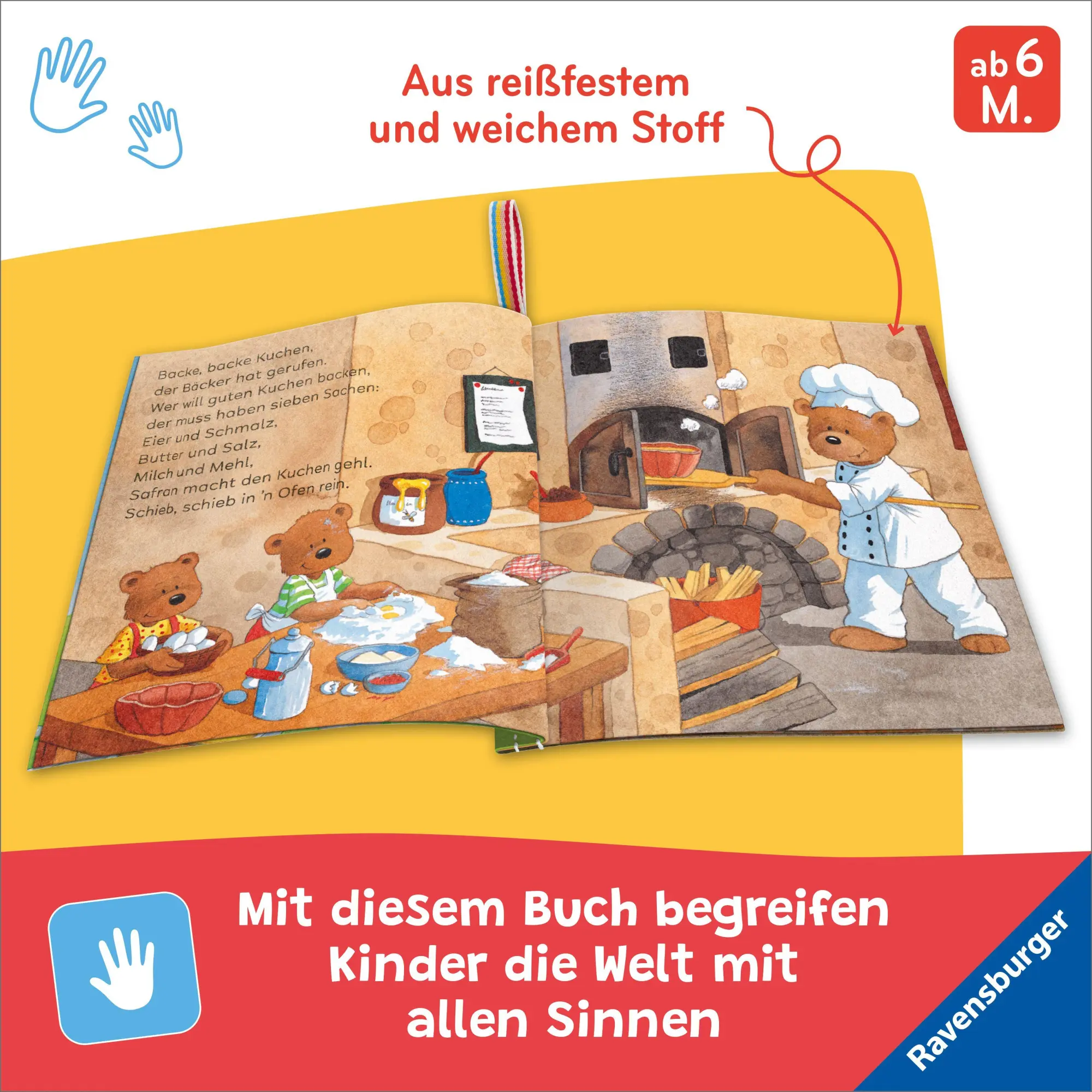 Bild: 9783473421374 | Mein Knuddel-Knautsch-Buch: Alle meine Kinderreime; weiches...