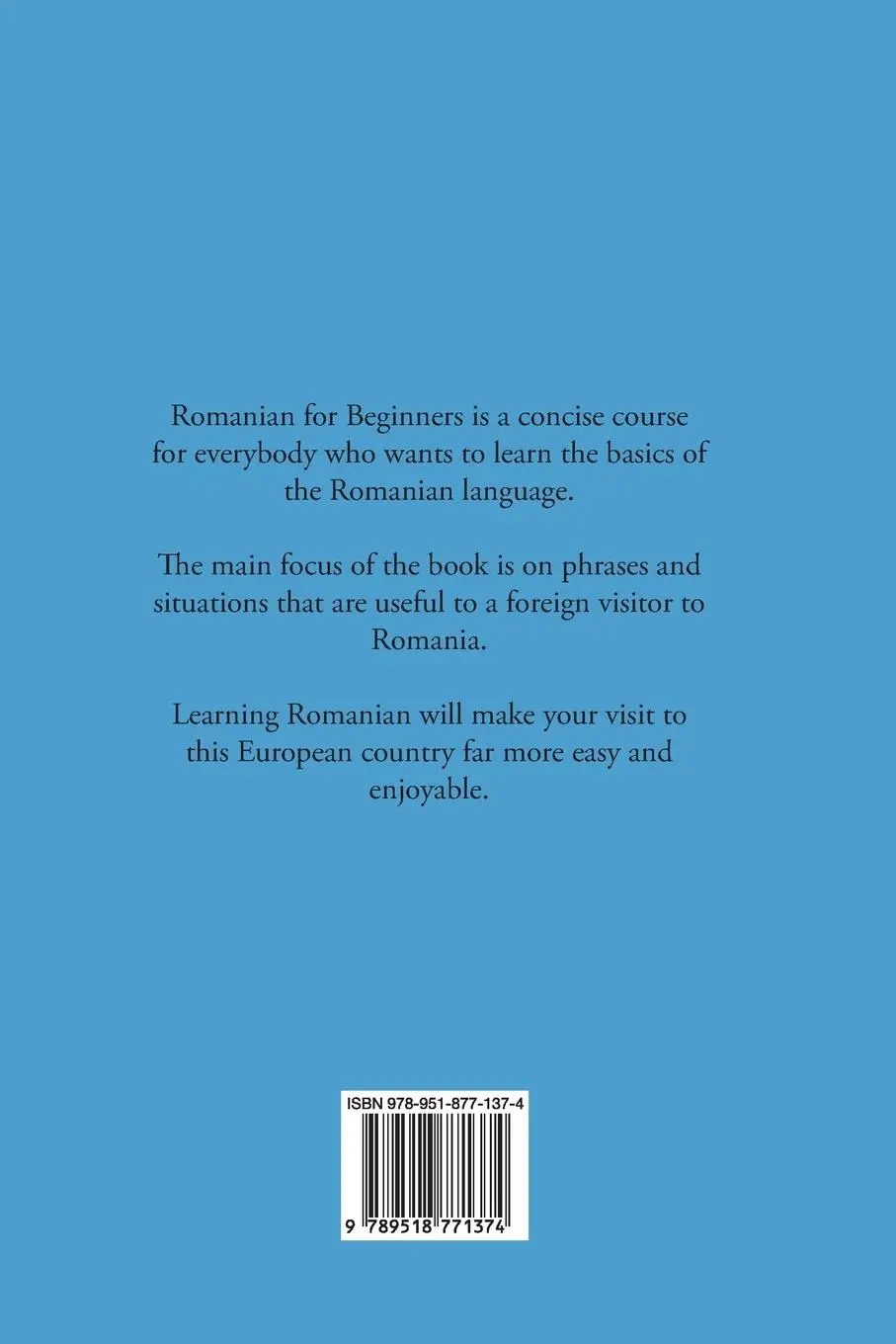 Rückseite: 9789518771374 | Romanian for Beginners | Cristina Byrne | Taschenbuch | Englisch