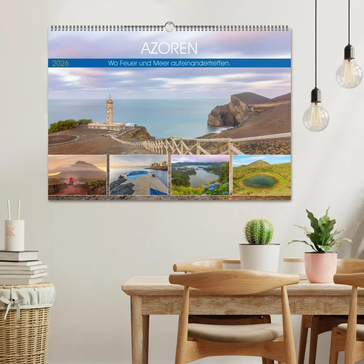 Bild: 9783457291474 | Azoren, Wo Feuer und Meer aufeinandertreffen. (Wandkalender 2026...