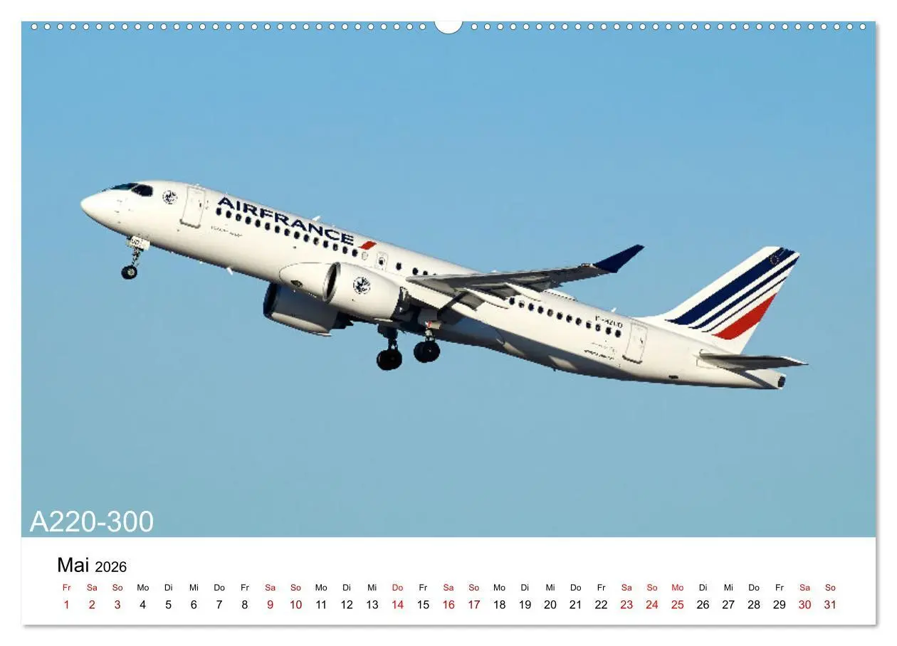Bild: 9783457431474 | Flugzeuge von Airbus (hochwertiger Premium Wandkalender 2026 DIN A2...