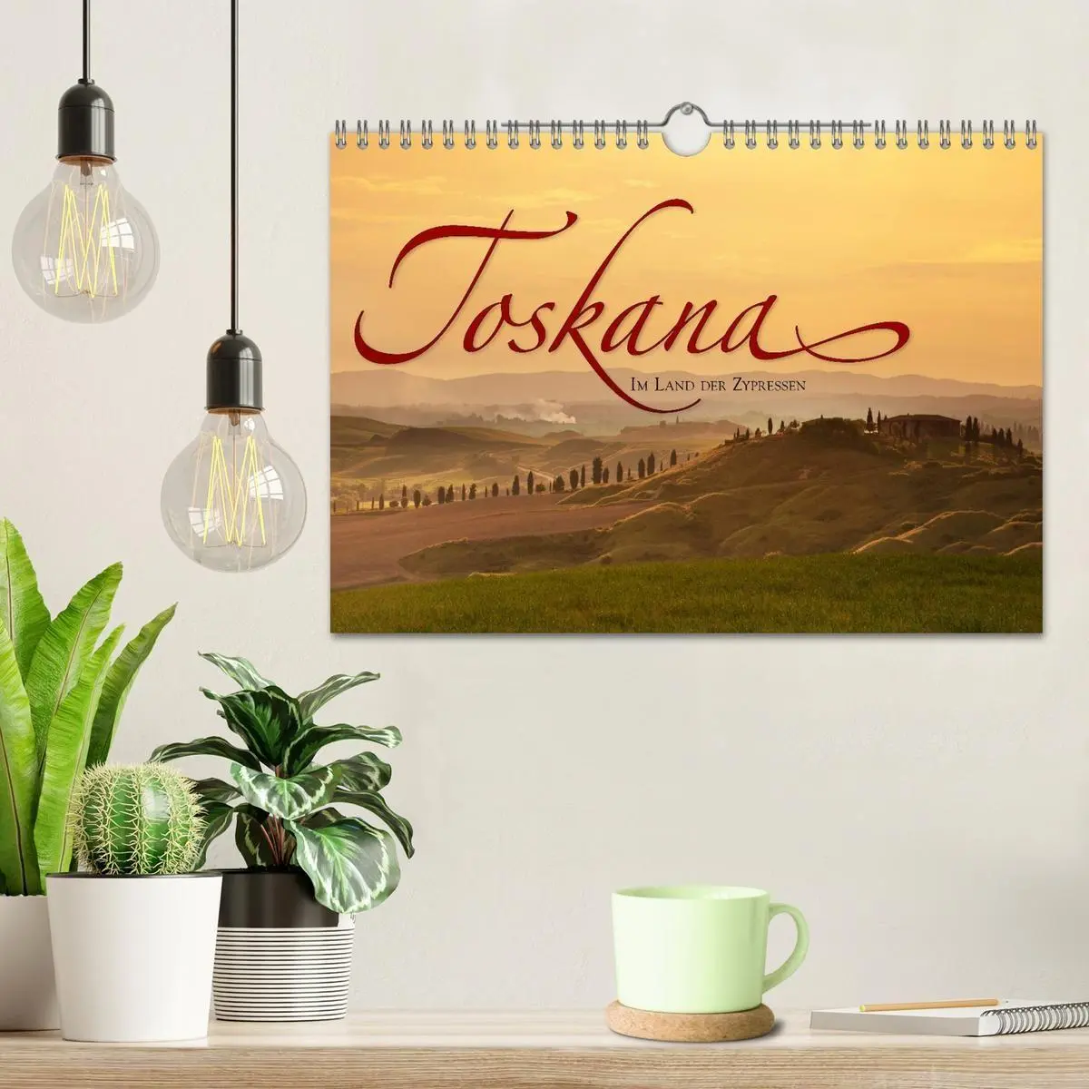 Bild: 9783594121474 | TOSKANA Im Land der Zypressen (Wandkalender 2027 DIN A4 quer),...