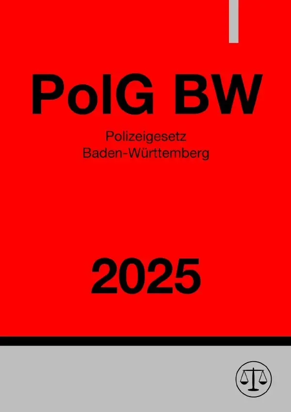 Cover: 9783818711474 | Polizeigesetz Baden-Württemberg - PolG BW 2025 | DE | Ronny Studier