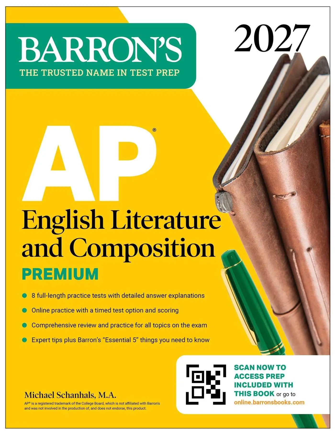 Cover: 9798349701474 | AP English Literature and Composition Premium, 2027: Prep Book with...