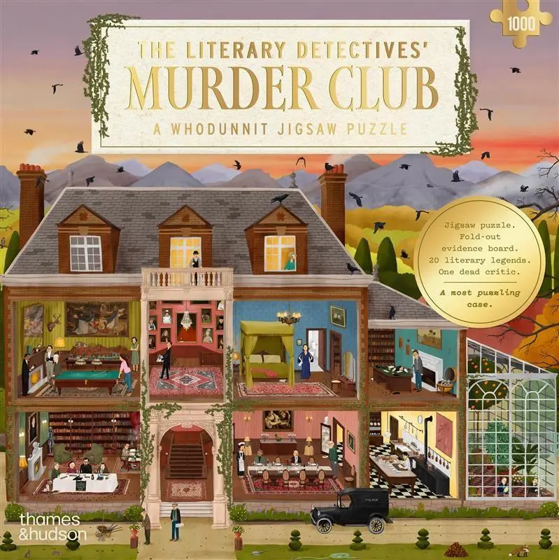 Cover: 9780500421574 | The Literary Detectives' Murder Club. Puzzle 1000 Teile | Max Dalton