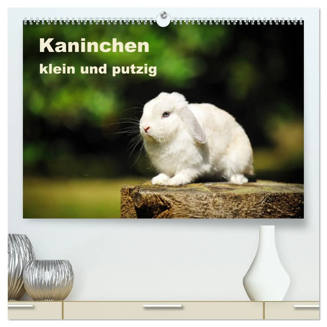 Cover: 9783457731574 | Kaninchen klein und putzig (hochwertiger Premium Wandkalender 2026...