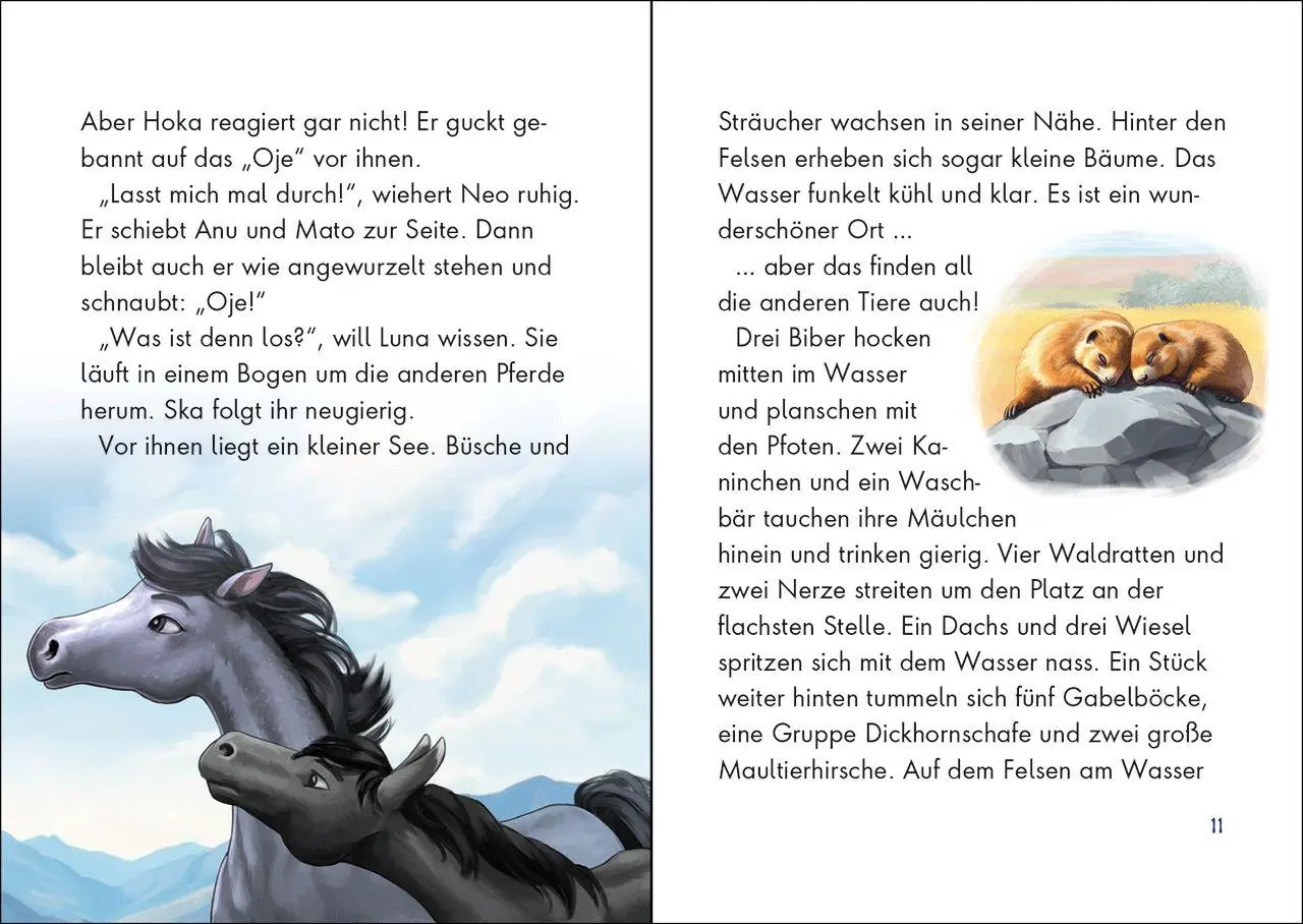 Bild: 9783743221574 | Wildpferde - mutig und frei (Band 6) - Im Revier des Bären | Giebken