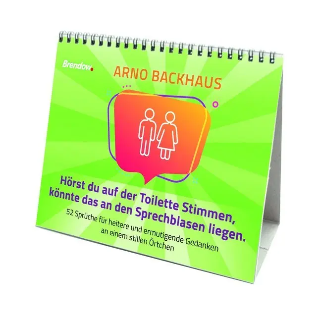 Cover: 9783961401574 | Hörst du auf der Toilette Stimmen, könnte das an den Sprechblasen...