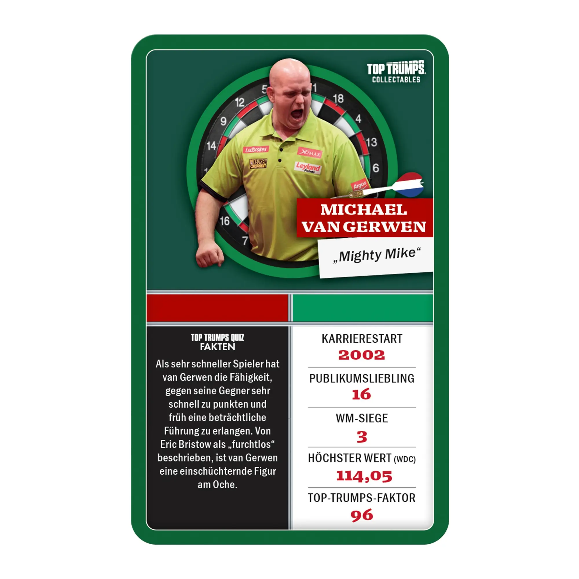 Bild: 5036905061674 | Top Trumps Collectables Darts | Spiel | Deutsch | 2025 | Winning Moves